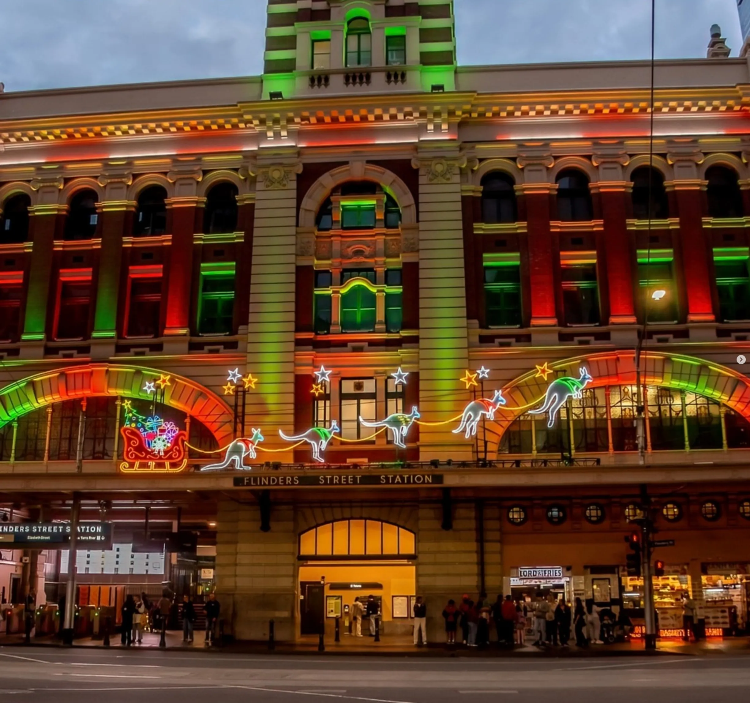 Christmas lunch Melbourne CBD