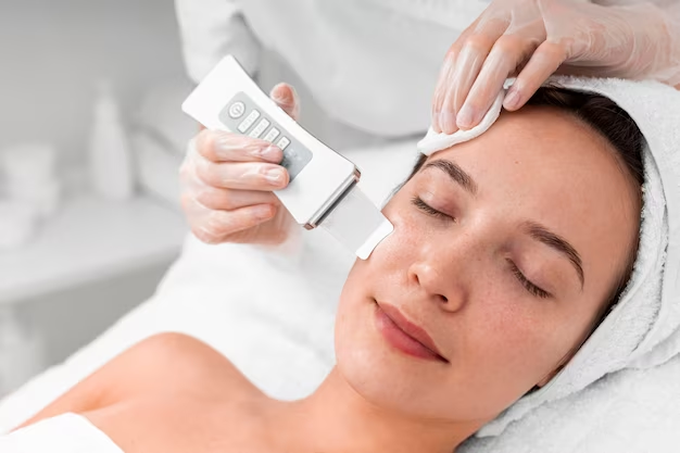 Vacuum and spray facial machine - advanced skincare technology for deep cleansing and rejuvenation